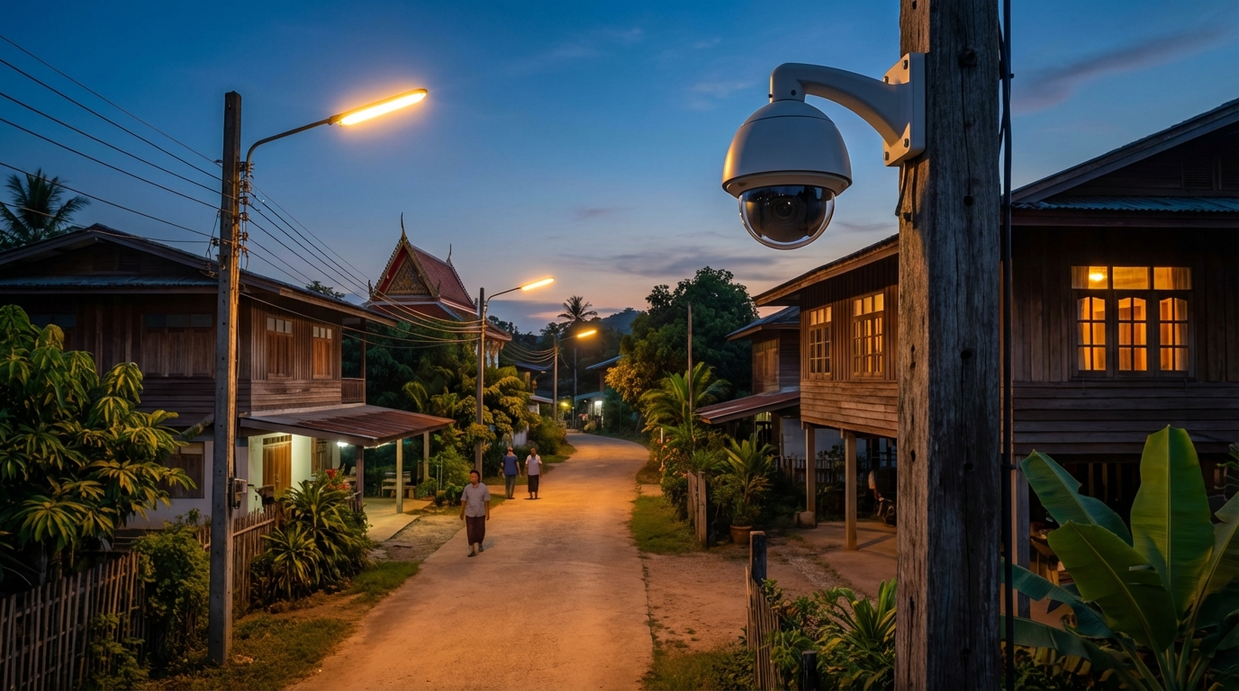ความปลอดภัยในชุมชน - กล้องวงจรปิด (CCTV)